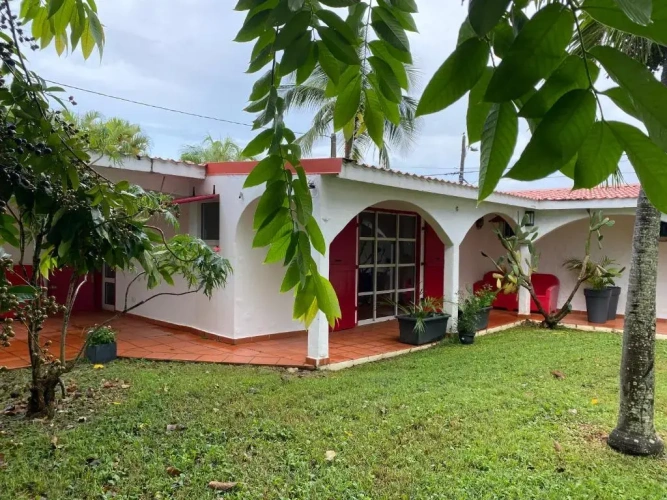 Cottage with garden view