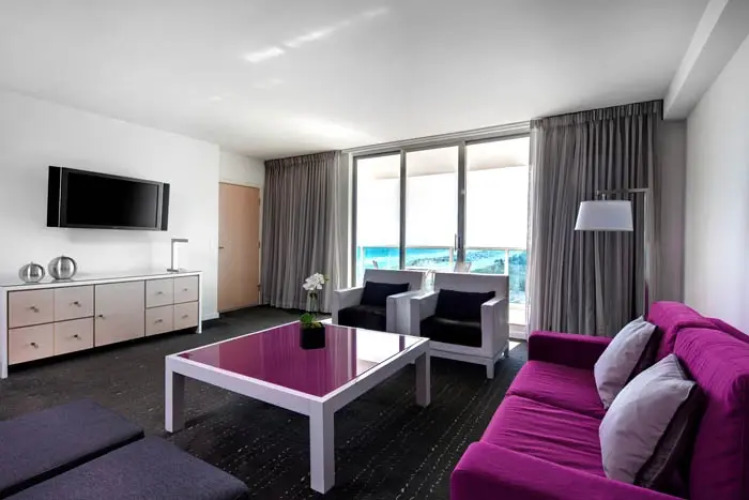 The Perry South BeachOver view