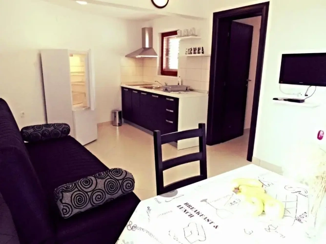 Apartment with balcony and with view