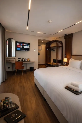 Deluxe Double room with city view