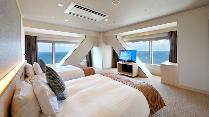 Deluxe Twin room with bay view