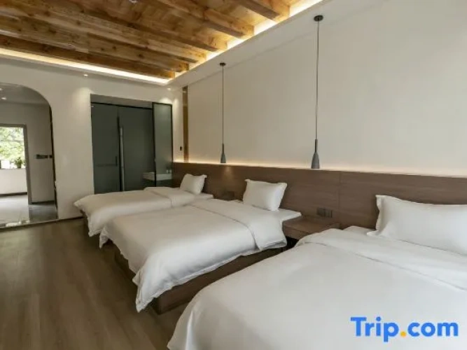 Standard Triple room with courtyard view