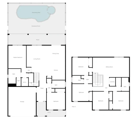 6 Bedrooms Cottage
