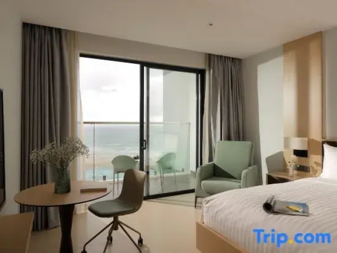 Deluxe Double room with balcony and with sea view