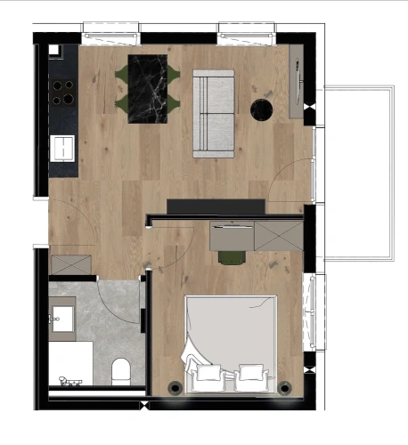 Guest rooms