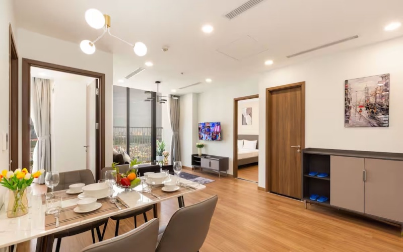 3 Bedrooms Deluxe Apartment with balcony