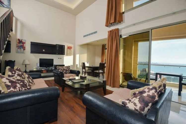 3 Bedrooms Royal Suite with balcony and with sea view