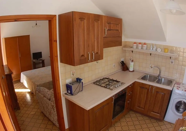 1 Bedroom Double Apartment with balcony and with sea view