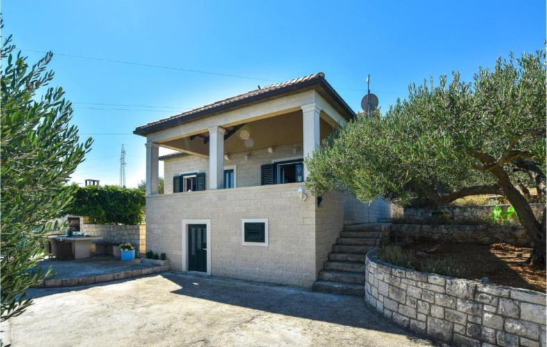 Holiday house Ita - with pool and view: Postira, Island Brac