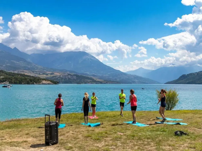 Apartment by Lake Serre-poncon With Pool