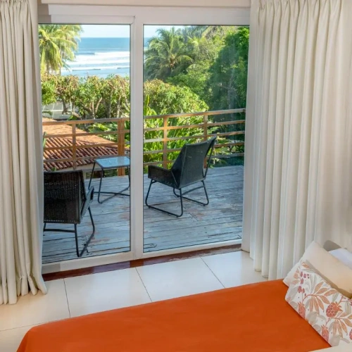 Standard Triple room with balcony and with ocean view