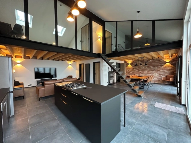 Villa with courtyard view