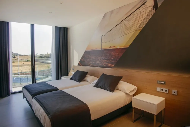 Fitness and Spa Twin room with balcony