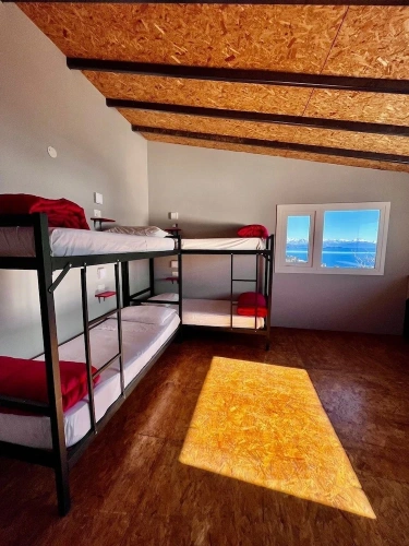 Bed in Dorm with partial view