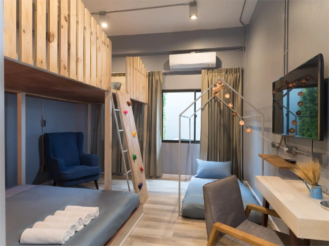 Standard Triple Family room with balcony