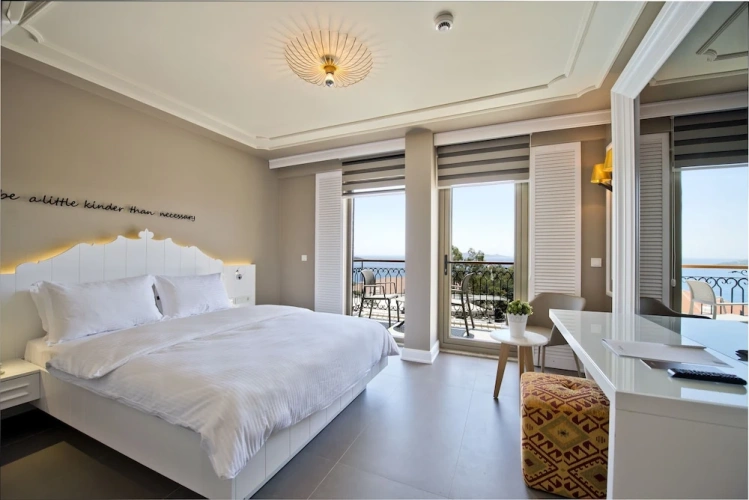 Superior Double room with balcony and with mountain view