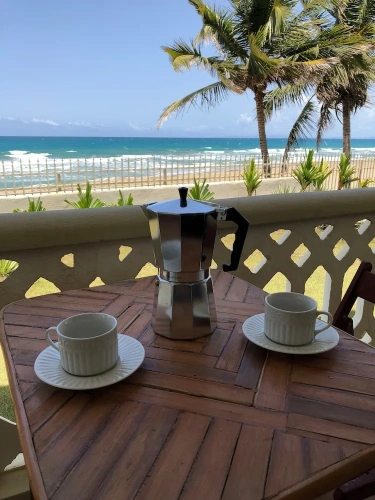 Standard Quadruple room with balcony and beachfront