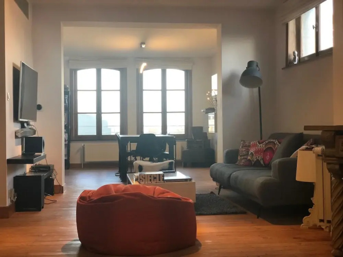 Apartment with a large view of Brussels