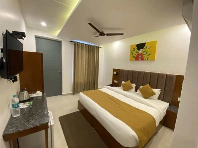 Superior Double room with balcony and with city view