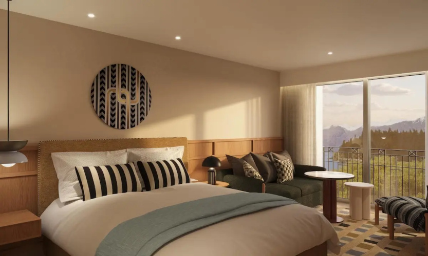 Deluxe Terrace Double QT room with lake view