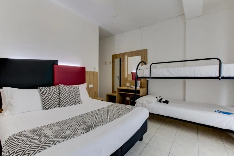 Standard Quadruple room with balcony
