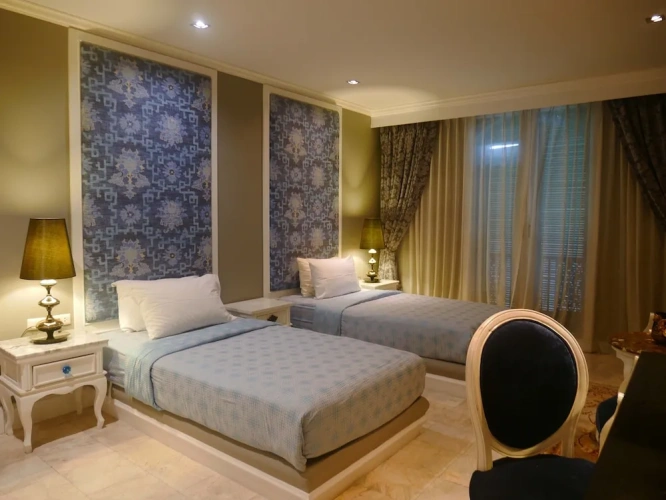 Deluxe Twin room with balcony