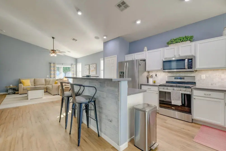 Putting Green & Fenced Yard: Charming Gilbert Home