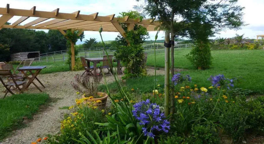 Au jardin de la nymphe bleue