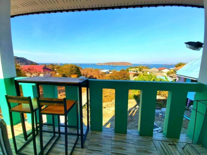 Standard room with balcony and with sea view