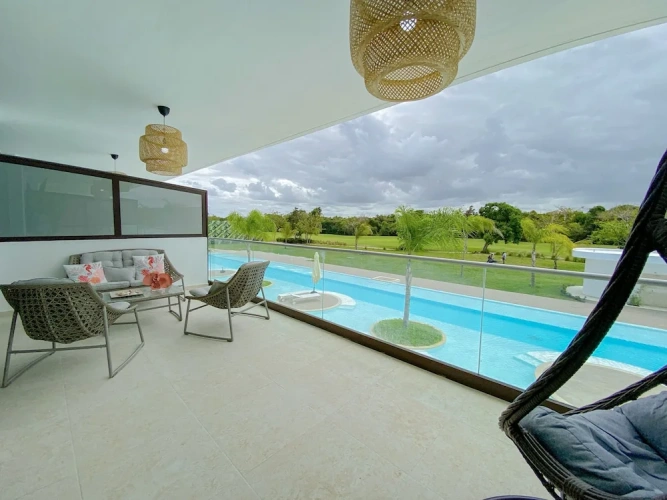 2 Bedrooms Apartment with balcony and with pool view