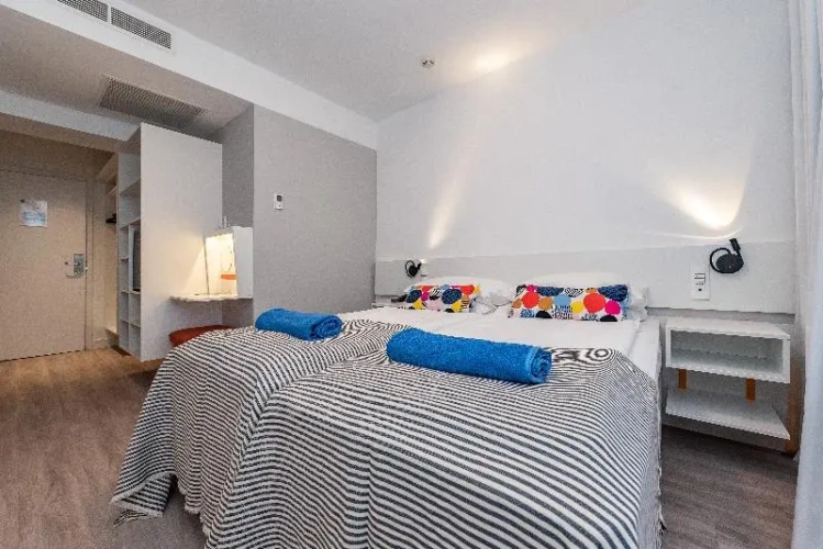 Standard Double room with balcony and with partial sea view