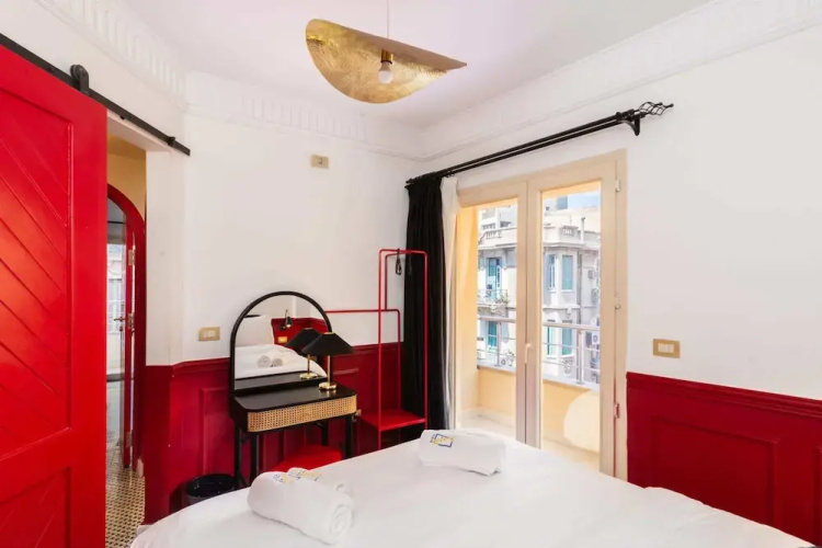 The Red-hot Retro 2bdr Apt. @ Cairo's Downtown
