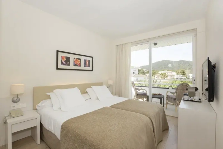 Standard Double room with balcony and with view