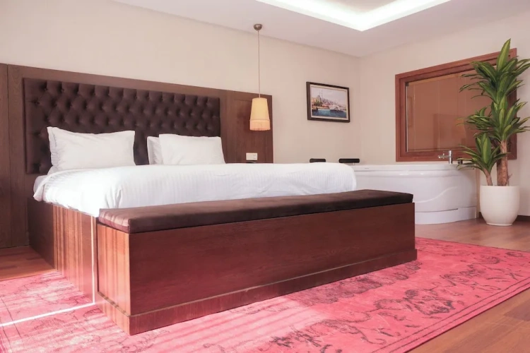1 Bedroom Premium Double room with balcony and with sea view