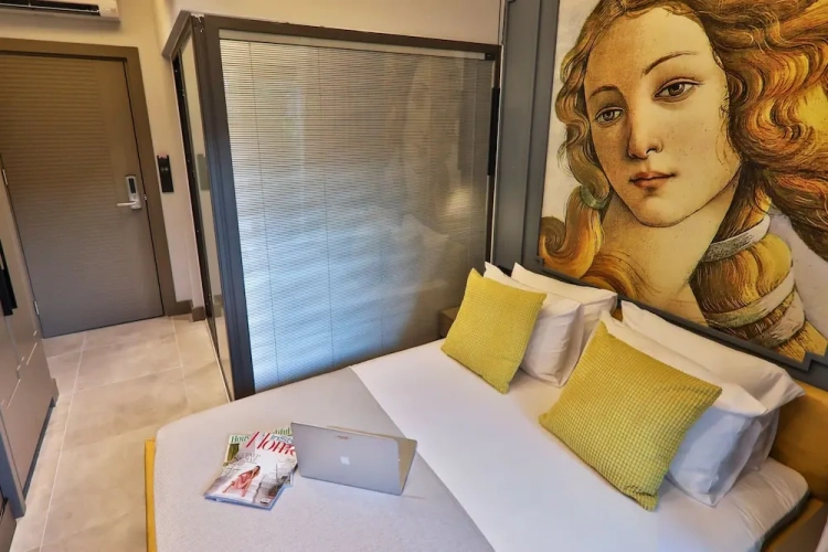 Standard Double Basement room with garden view