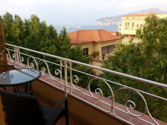 Standard Duplex room with balcony and with sea view
