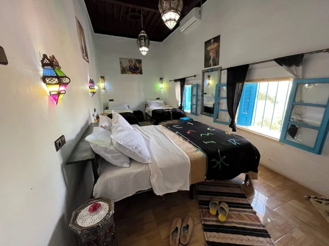 1 Bedroom Classic Quadruple room with mountain view