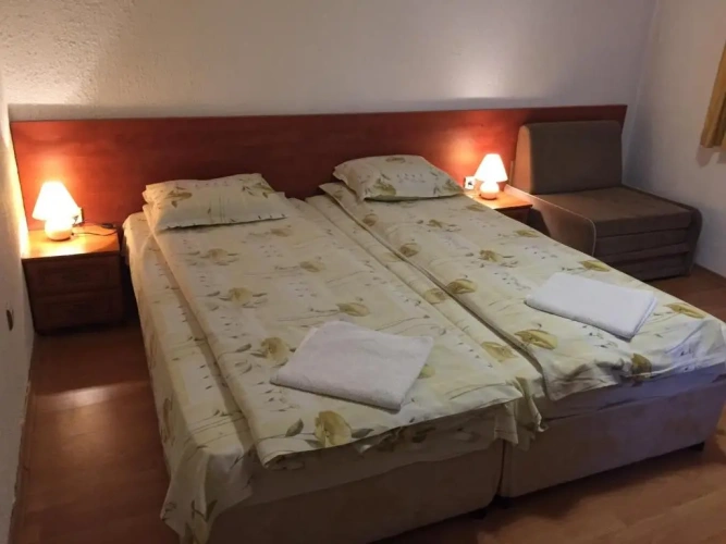 Standard Twin room with balcony and with view