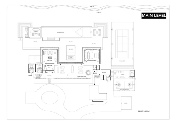 5 Bedrooms Luxury Sextuple Villa beachfront
