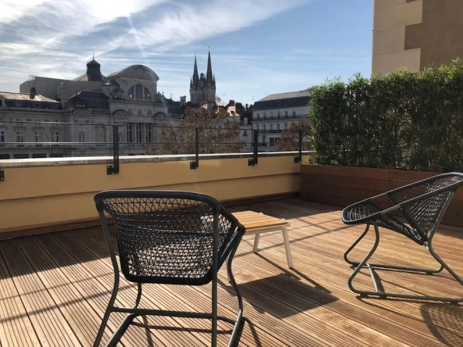 Executive Double room with balcony and with city view