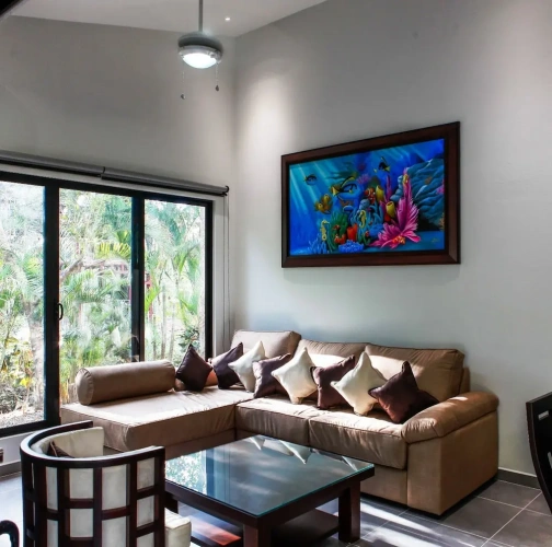 2 Bedrooms Family Villa with garden view
