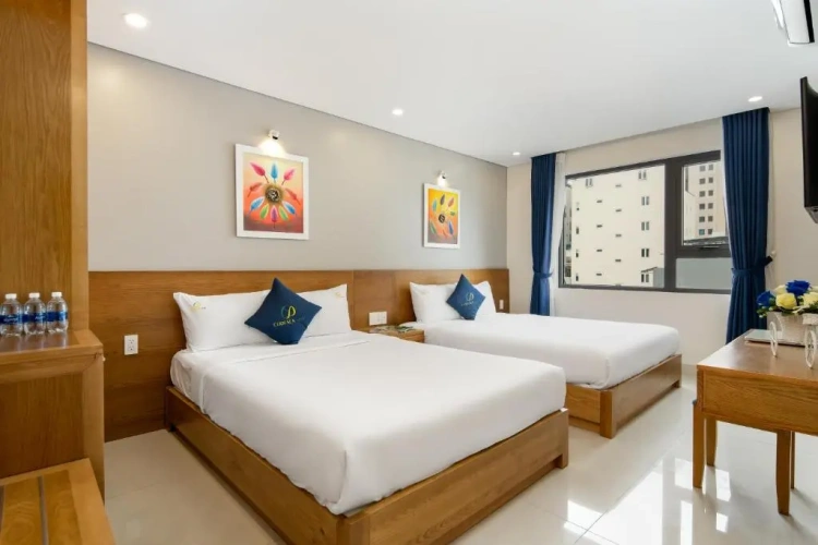 Standard Quadruple room with sea view