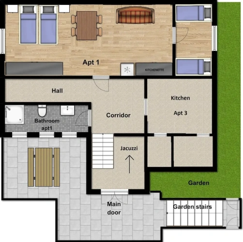 1 Bedroom Suite