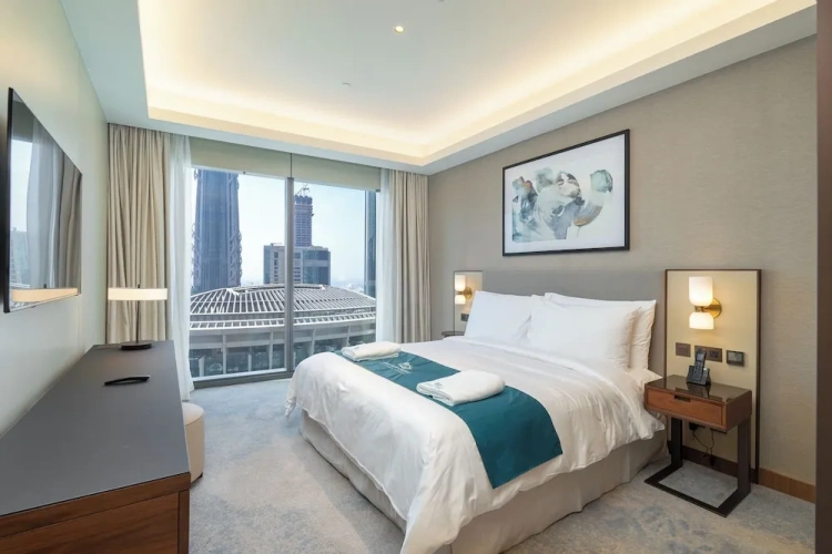2 Bedrooms Deluxe Apartment with balcony and with city view
