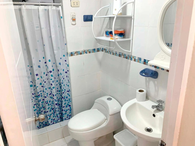 Pershing, lindo dpto. amoblado c/3 dorm y wifi.