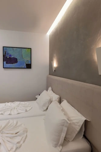 Standard Twin room with balcony and with mountain view