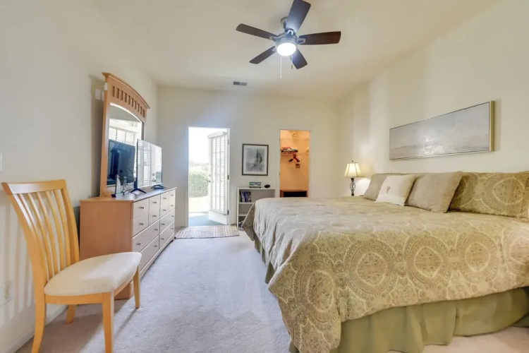 Pond Views & Community Perks: Sunset Beach Condo!