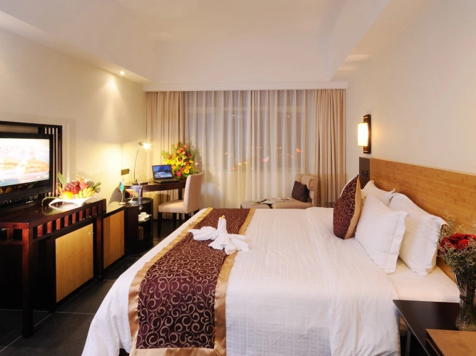 Deluxe Double room with city view