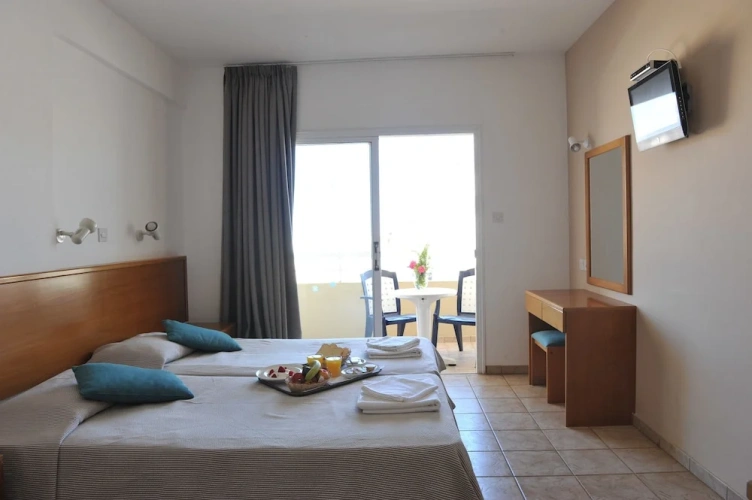 Studio with balcony