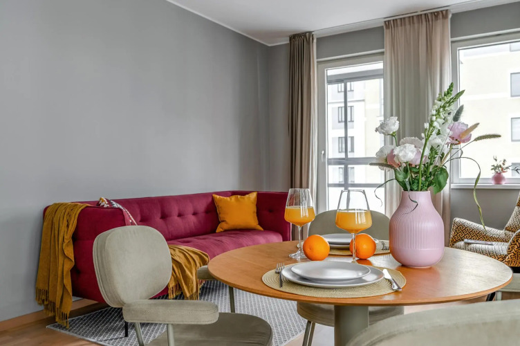 Фотография номера квартиры Апартаменты на Аптекарском проспекте 18